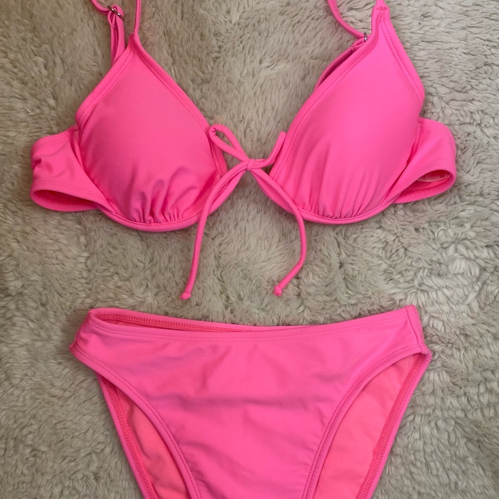 ♡ Target Two-Piece Pink Bikini ♡
